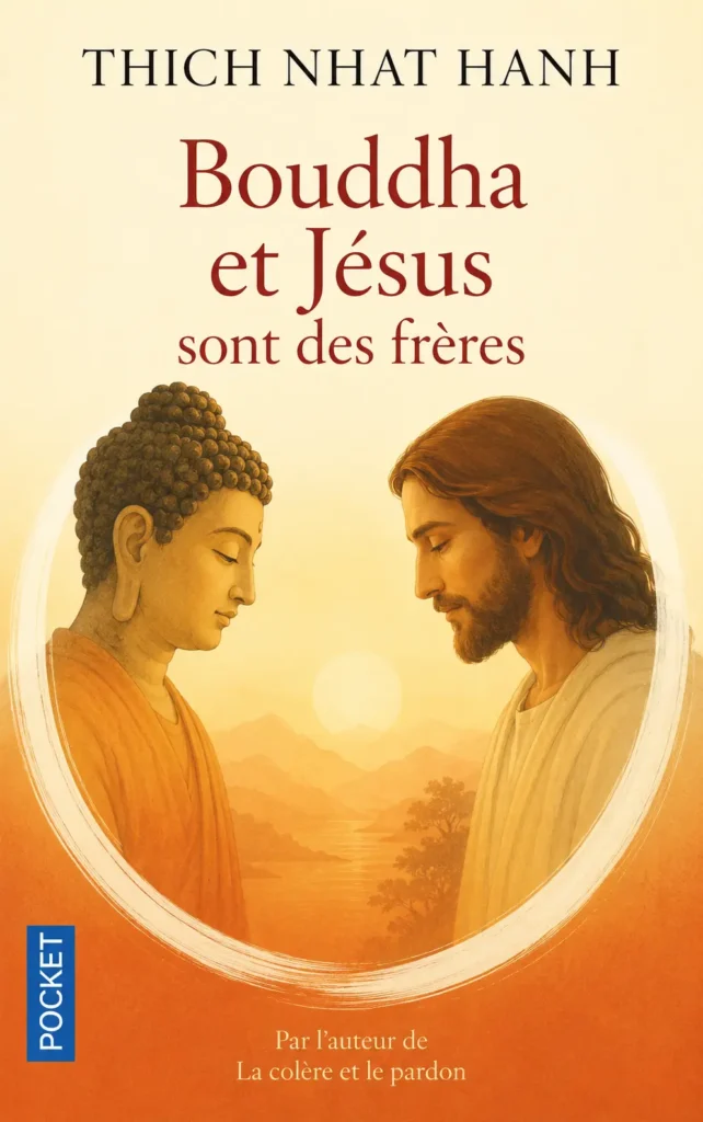 couverture du livre de bouddha et jésus sont des frèrees