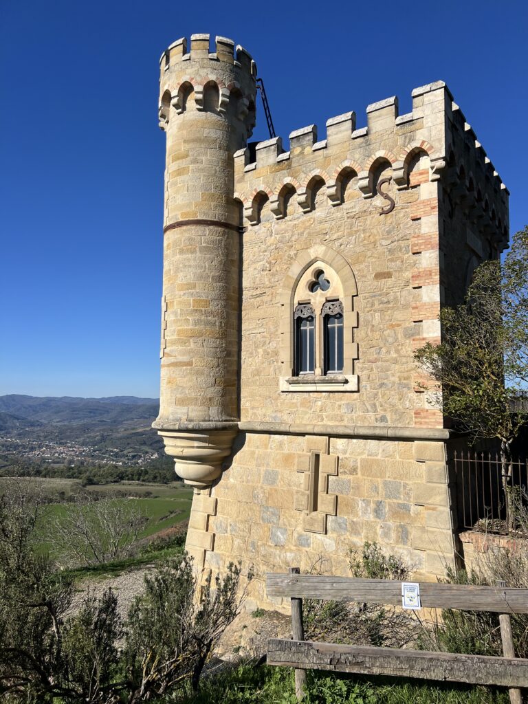 Vue du château de Renne le Château
